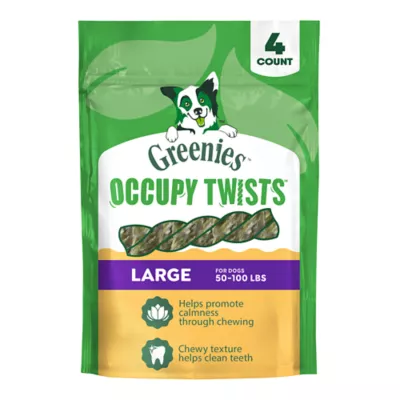 Greenies Occupy Twists Natural Dog Treats Petite Size Chicken Flavor - Image 1