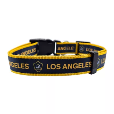 Pets First LA Galaxy Satin Collar - Image 1