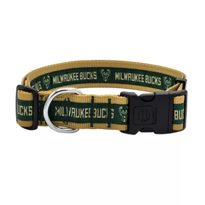 Pets First Milwaukee Bucks Satin Collar - Image 1