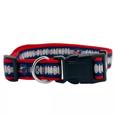 Pets First Colombus Blue Jackets Satin Collar - Image 2