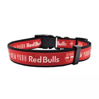Pets First New York Red Bulls Satin Collar - Image 1