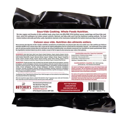 The Butcher's Pup Adult Frozen Dog Food - Sausages in Natural Casing, 4 Count - Image 7