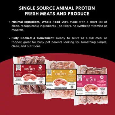 The Butcher's Pup Adult Frozen Dog Food - Sausages in Natural Casing, 4 Count - Image 4