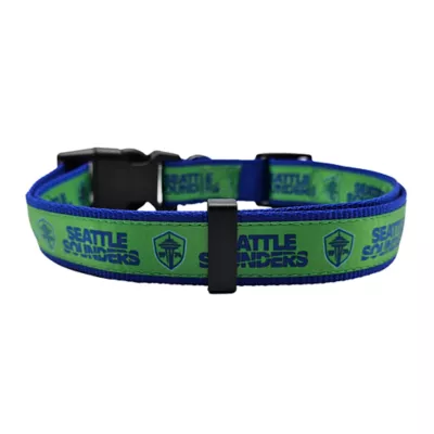 Pets First Seattle Sounders FC Satin Collar - Image 1