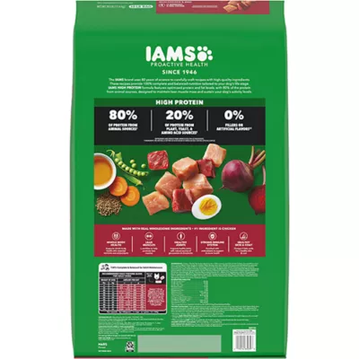 IAMS High Protein Adult Dog Food - Chicken & Beef - Image 8