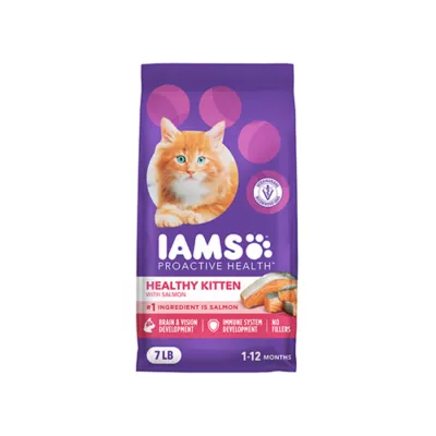 IAMS Proactive Health™ Kitten Cat Dry Food - Healthy Kitten, Salmon - Image 1