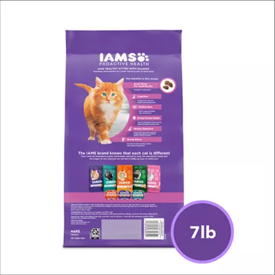 IAMS Proactive Health™ Kitten Cat Dry Food - Healthy Kitten, Salmon - Image 7