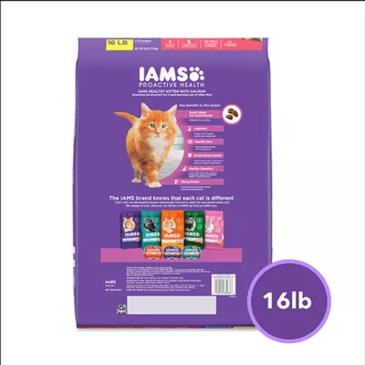 IAMS Proactive Health™ Kitten Cat Dry Food - Healthy Kitten, Salmon - Image 7