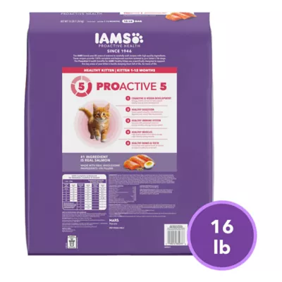 IAMS Proactive Health™ Kitten Cat Dry Food - Healthy Kitten, Salmon - Image 8