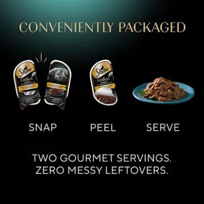 Sheba® Perfect Portions™ Adult Wet Cat Food - Grilled Bites In Sauce, 2.65 Oz - Image 4