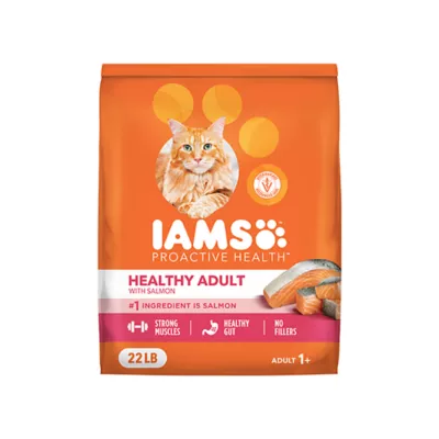 IAMS™ Proactive Health™ Adult Dry Cat Food - Healthy Adult, Salmon - Image 1