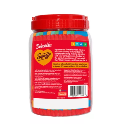 Hartz Delectables™ Squeeze Up® Lickable Cat Treat - Tuna & Chicken Variety Pack, 48 Ct - Image 7