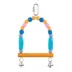 All Living Things® Beaded Wood Swing - Pet Bird Cage Swing for Small Birds image thumbnail 1