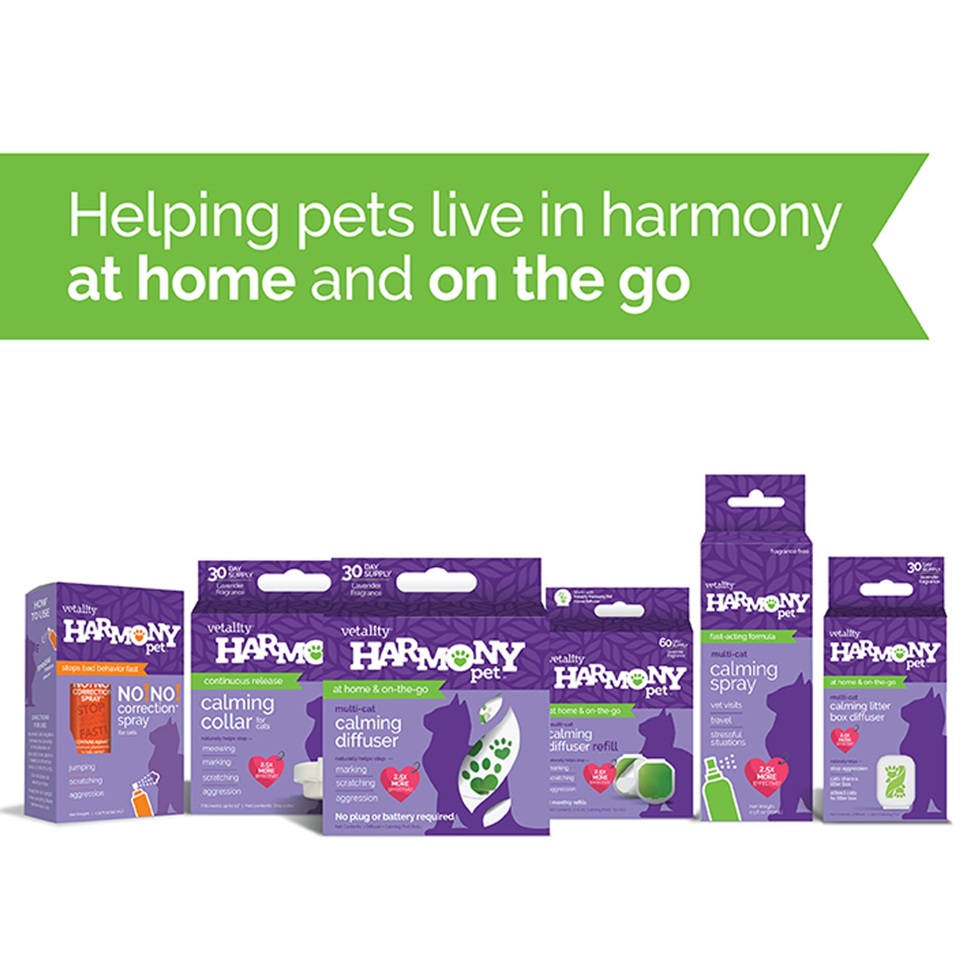 Vetality Cat Harmony Pet Calming Home Diffuser Refill, Stress & Anxiety Relief, 2 Count - thumbnail 9