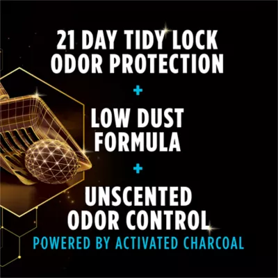 Purina® Tidy Cats® Performance Plus Multi-Cat Clay Cat Litter - Unscented, Max Strength, Power Clump - Image 3