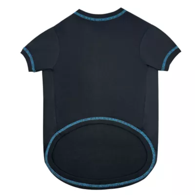 Pets First Carolina Panthers Stripe Tee - Image 2