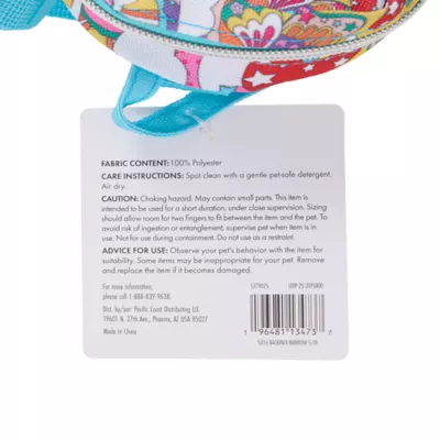 Life of the Party® Rainbow Dog Backpack - Image 5