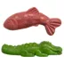 Pupstages Dogwood Calming Gator-Fish Dog Toys 2-Pack image thumbnail 1
