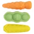 Pupstages Flex-Force Veggie Trio Dog Toys 3-Pack image thumbnail 1