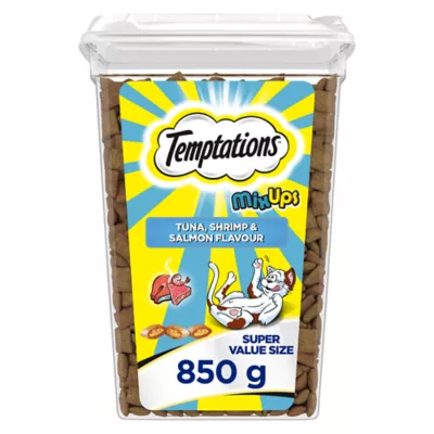 Temptations Mix-Ups Adult Cat Treats Tuna, Shrimp & Salmon Flavour - Image 1