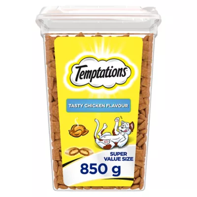Temptations Adult Cat Treats Chicken Flavour - Image 1