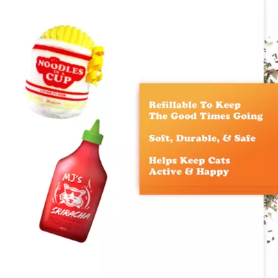 Meowijuana Noodle Sauce Refill Cat Toys 2-Pack - Image 4