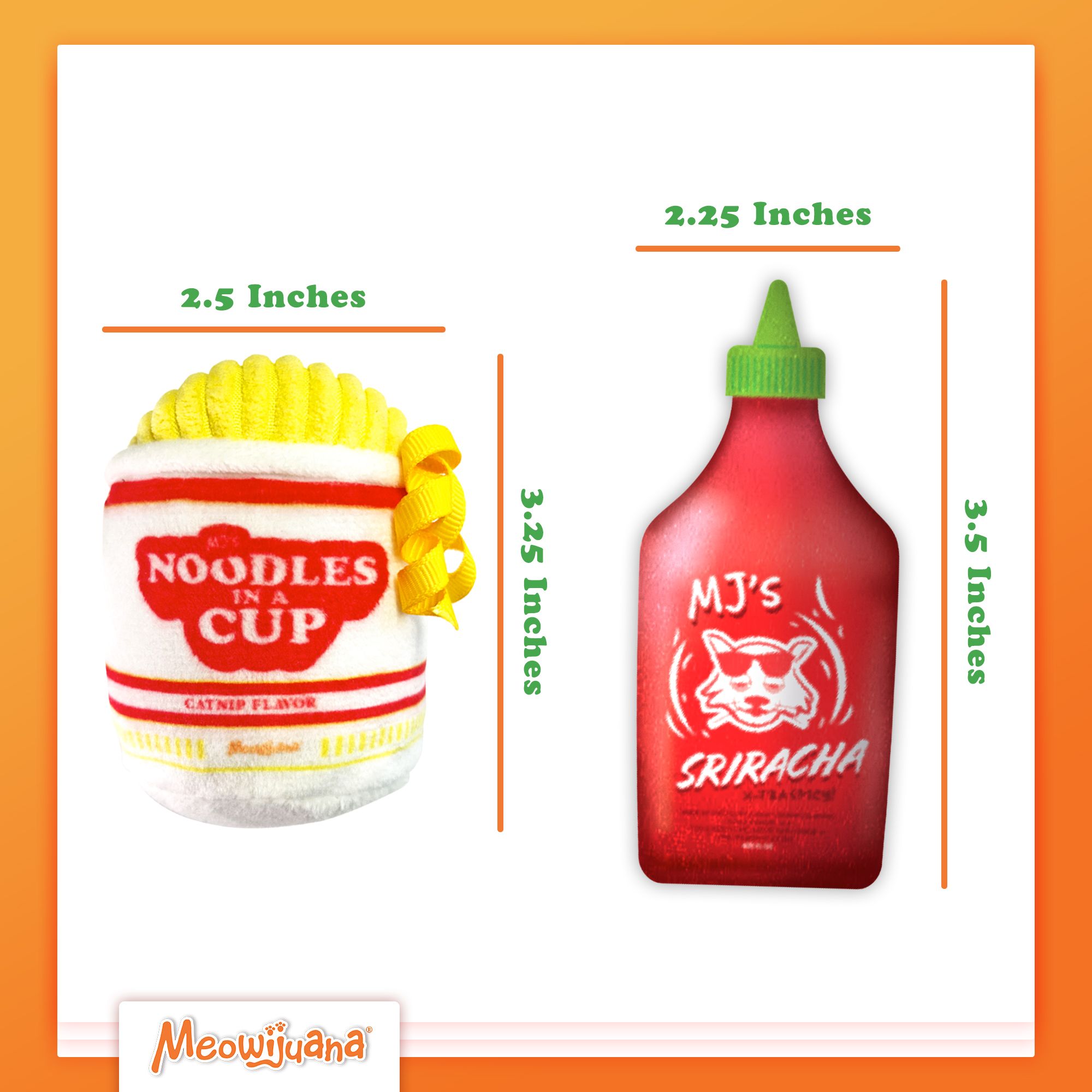 Meowijuana Noodle Sauce Refill Cat Toys 2-Pack - thumbnail 5