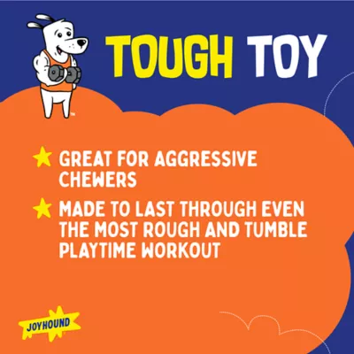 Joyhound 3D Rip Roarin' Turtle Tough Dog Toy - Image 4