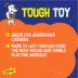 Joyhound 3D Rip Roarin' Stingray Tough Dog Toy image thumbnail 4