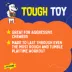Joyhound 3D Rip Roarin' Octopus Tough Dog Toy image thumbnail 4