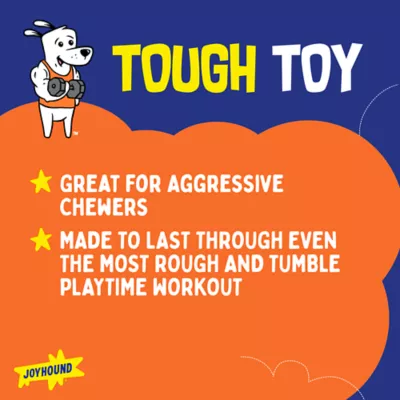 Joyhound 3D Rip Roarin' Lizard Tough Dog Toy - Image 4