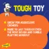 Joyhound 3D Rip Roarin' Lizard Tough Dog Toy image thumbnail 4