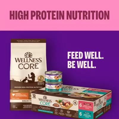 Wellness CORE Signature Selects Shredded Kitten Wet Cat Food 12 Pack - Image 6