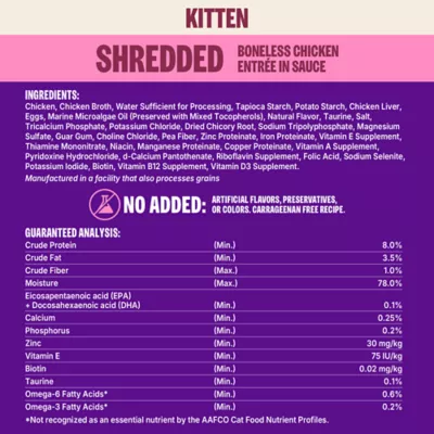 Wellness CORE Signature Selects Shredded Kitten Wet Cat Food 12 Pack - Image 9