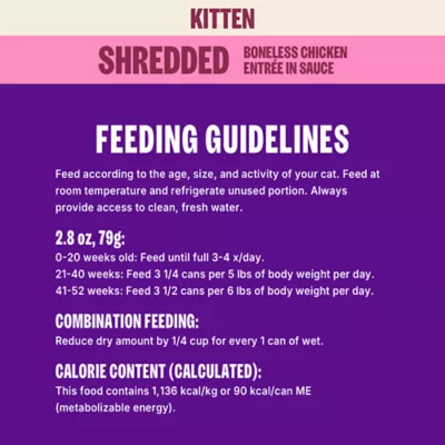 Wellness CORE Signature Selects Shredded Kitten Wet Cat Food 12 Pack - Image 10