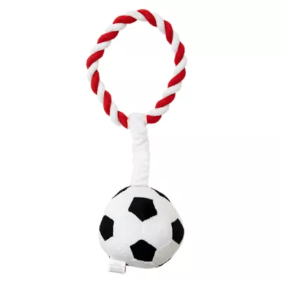 GMASON Team Canada Ball Rope Tug Dog Toy - Image 2