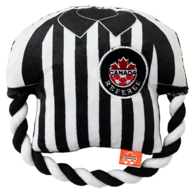 GMASON Team Canada Referee Rope Plush Dog Toy - Image 1