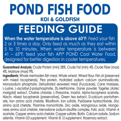 API® Pond Fish Food - 2.68 lbs - Image 3