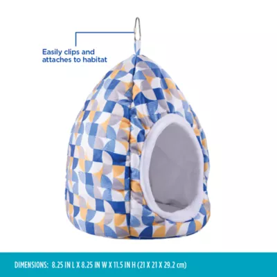 All Living Things® Hanging Nest Bird Hut for Pet Bird Nesting & Hideout for Medium & Large Birds - Image 3