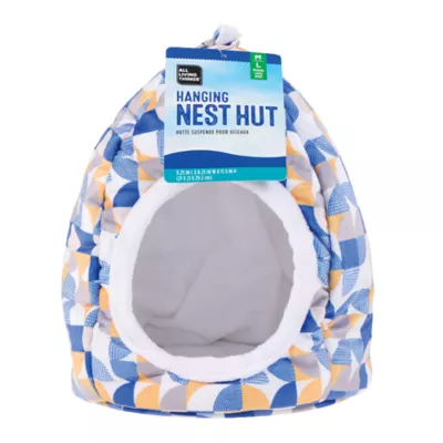 All Living Things® Hanging Nest Bird Hut for Pet Bird Nesting & Hideout for Medium & Large Birds - Image 5