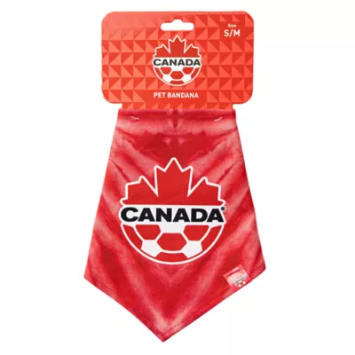 GMASON Team Canada Red Tie Dog Bandana - Image 4