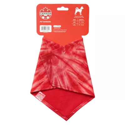 GMASON Team Canada Red Tie Dog Bandana - Image 5