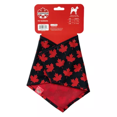 GMASON Team Canada Black Red Dog Bandana - Image 5