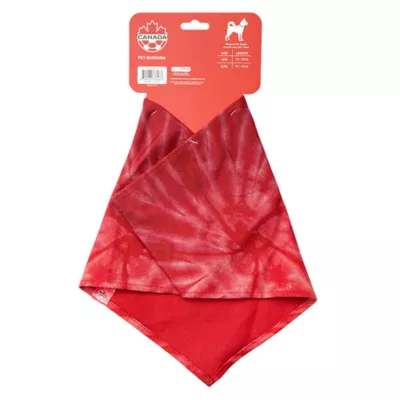 GMASON Team Canada Red Tie Dog Bandana - Image 5