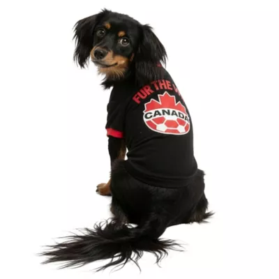 GMASON Team Canada Black Dog Tee - Image 1