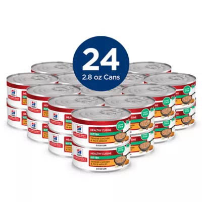 Hill's Science Diet Kitten Healthy Cuisine Roasted Chicken & Rice Medley Cat Wet Food - Image 3