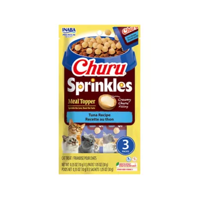 Inaba® Churu® Sprinkles Meal Topper Cat Treat - Tuna, 3 Ct - Image 1