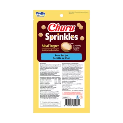 Inaba® Churu® Sprinkles Meal Topper Cat Treat - Tuna, 3 Ct - Image 2