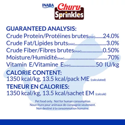 Inaba® Churu® Sprinkles Meal Topper Cat Treat - Tuna, 3 Ct - Image 6