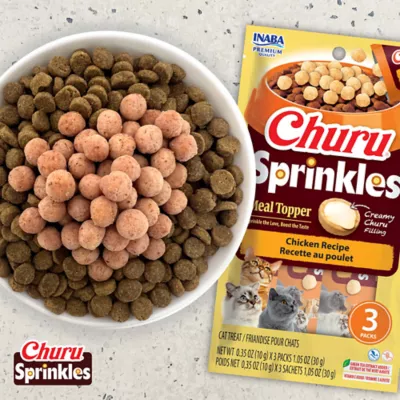 Inaba® Churu® Sprinkles Meal Topper Cat Treat - Tuna & Salmon, 3 Ct - Image 3